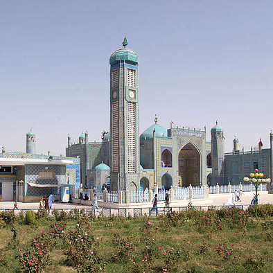 Blaue Mosche in Mazar-e-Sharif