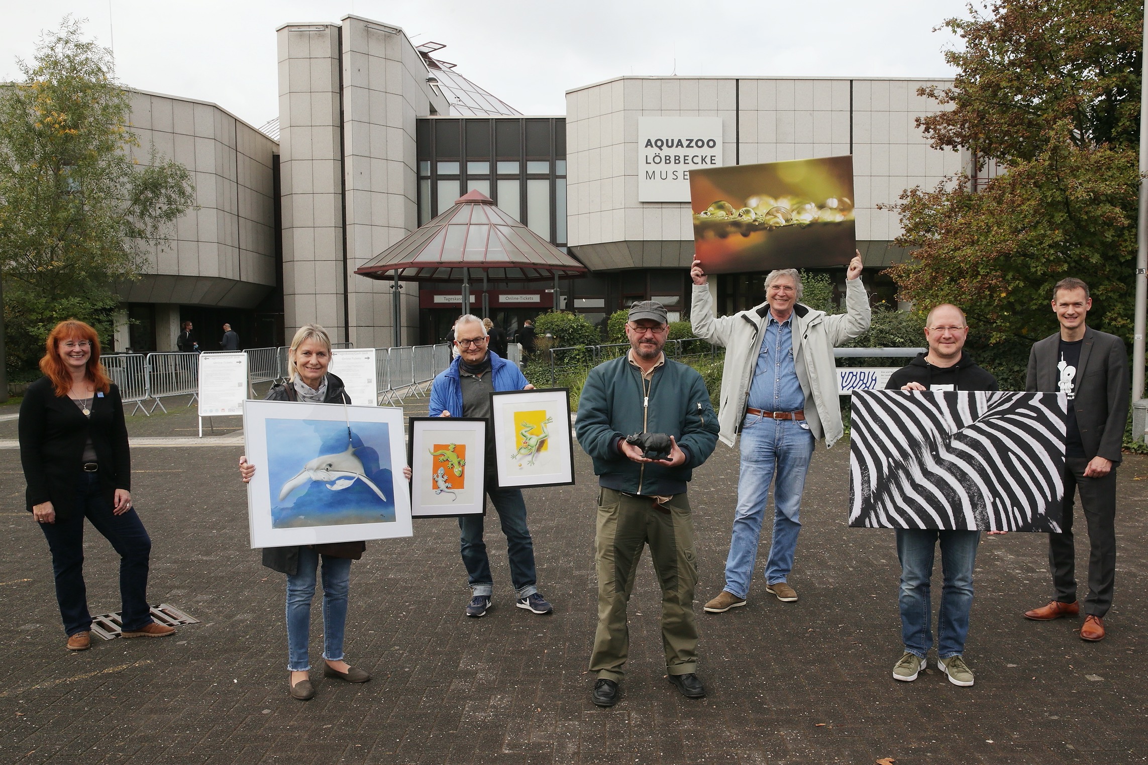 Aquazoo Team, , "Artists for our Nature": Kunst für den Artenschutz im Aquazoo Löbbecke Museum