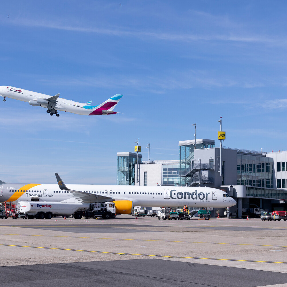 Düsseldorf Airport uai, , Ab Ostern wieder deutlich mehr Flugverbindungen