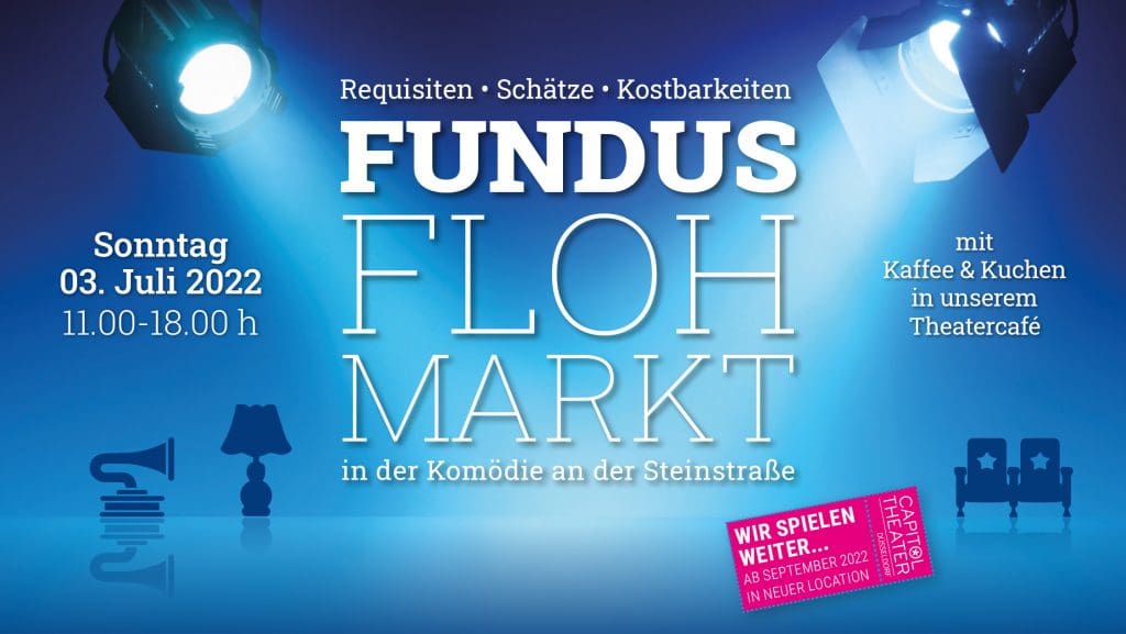 Foto Flohmarkt, , 60 Jahre Komödie Düsseldorf